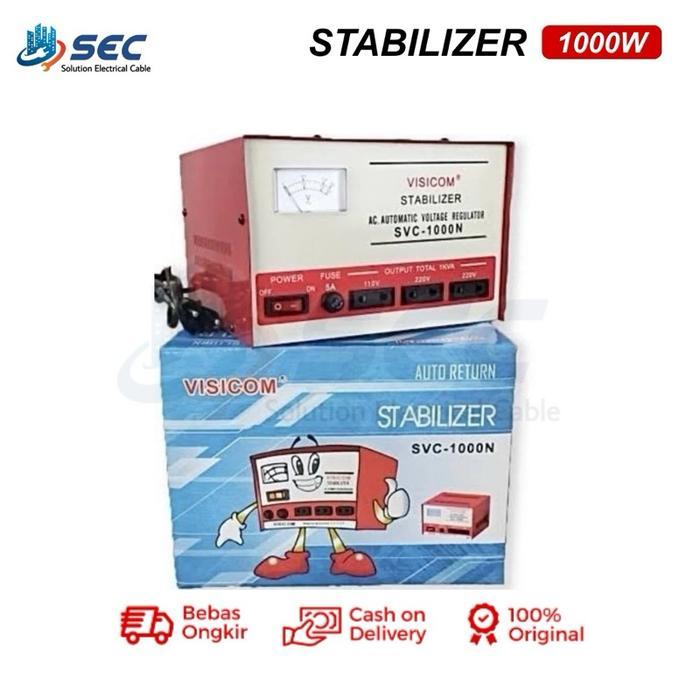 STABILIZER VISICOM 1000W Stabilizer Stavol Kulkas Komputer