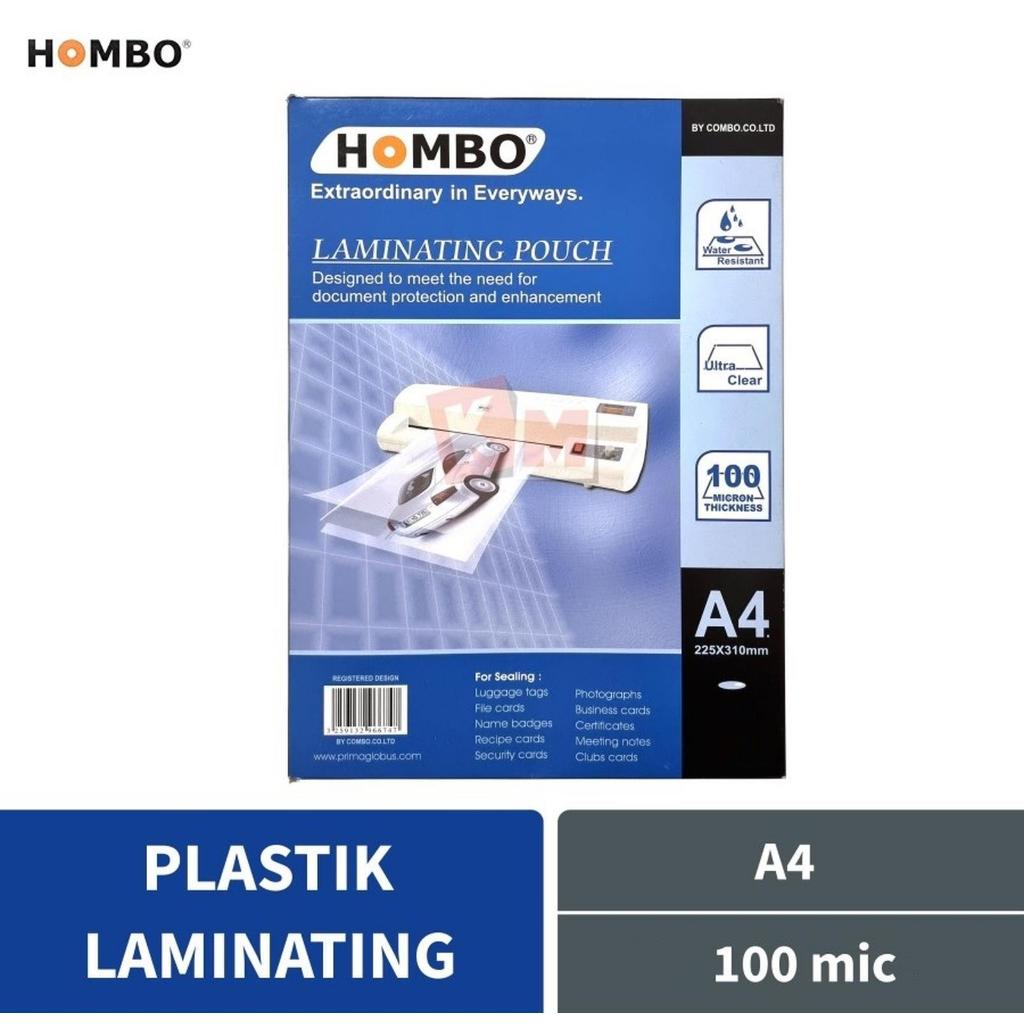 

Laminating Film Ukuran A4 Hombo