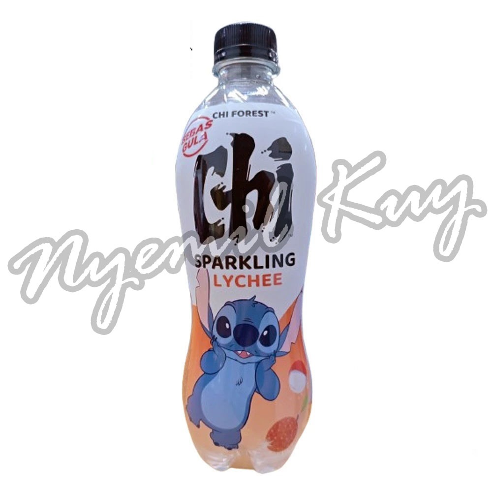 

CHI Forest Sparkling Water Bebas Gula Lychee Fizzy 480ml - Minuman Soda Rasa Lychee