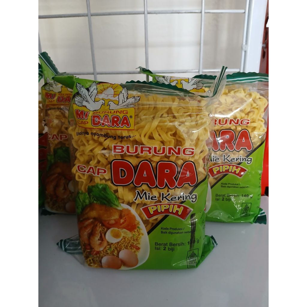 

Mie Burung Dara Pipih