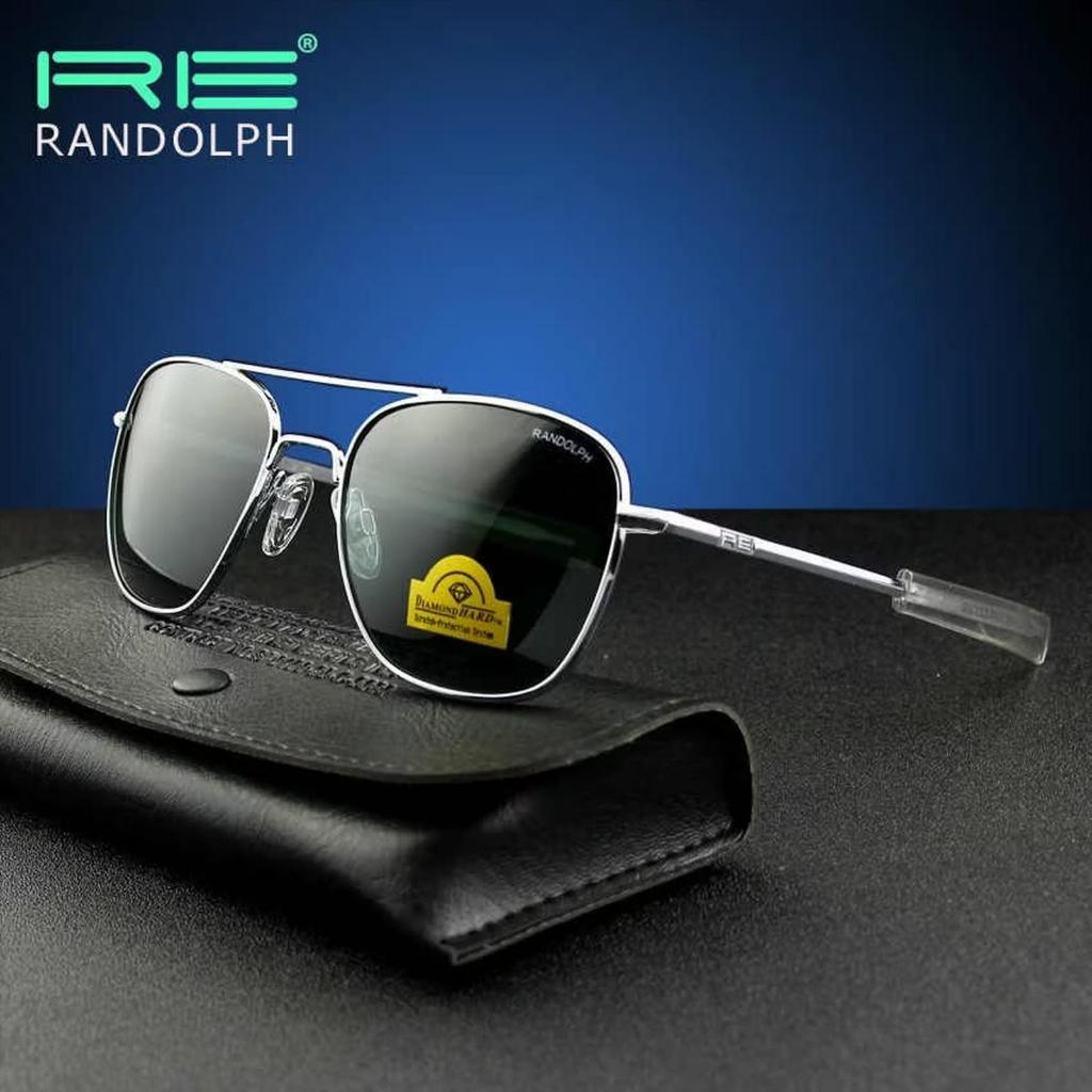 Kacamata Original Sunglasses Randolph Engineering Predator Pilot Silver