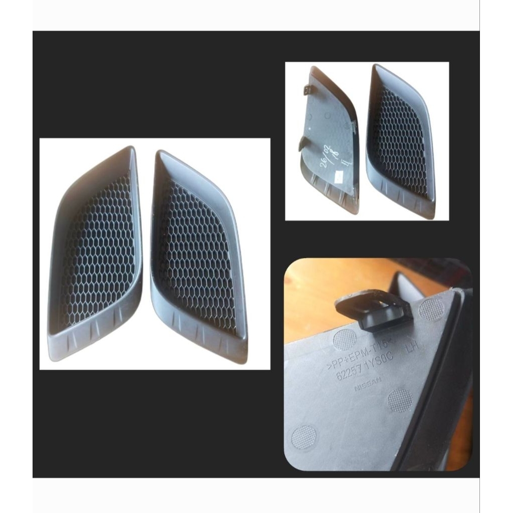 Ring Foglamp Cover Foglamp Lampu kabut Mobil Nissan Livina (Original) Kanan Kiri