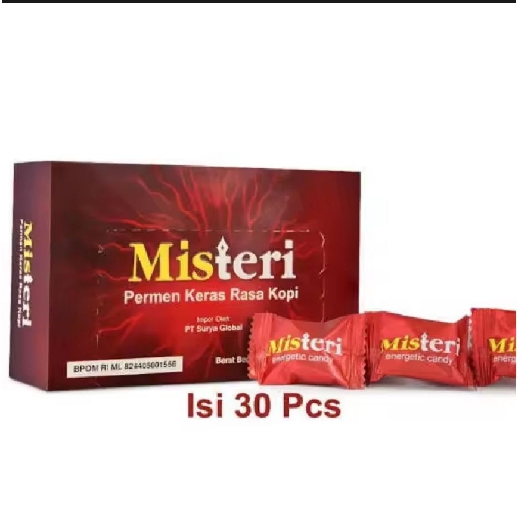 

PERMEN MISTERI CANDY ORIGINAL 30PCS|PERMEN KOPI DENGAN GINSENG
