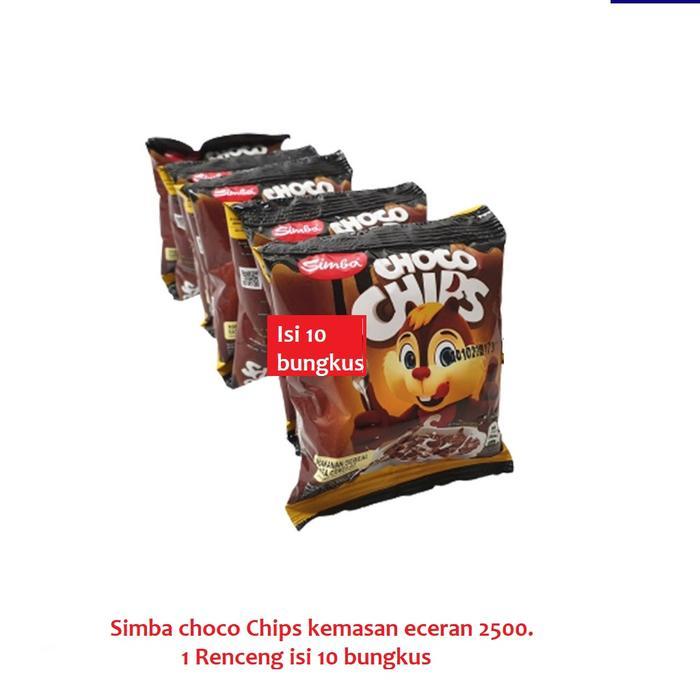 

simba choco chips ecer 2500 | renceng isi 10 bks