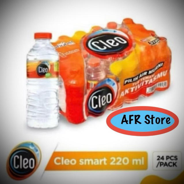 

[ Paket 4 Pack ] Air Murni Cleo 220 ml