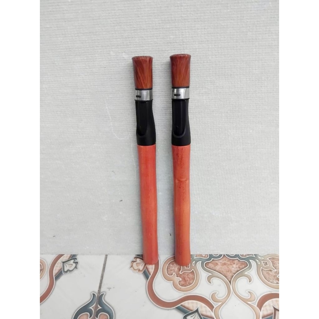 Gagang Joran Kayu Custom 31 Cm+Reel Seat Motip Kayu