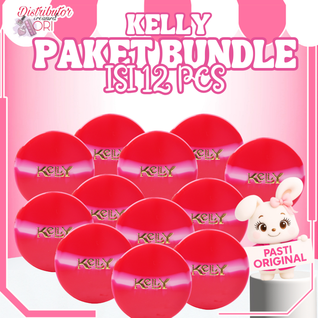 [PAKET ISI 12] Kelly Pearl Cream Wajah 15g BUNDLE BUNDLING HEMAT LUSINAN