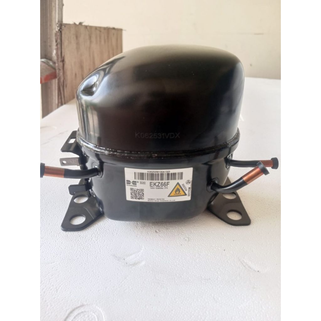 kompresor kulkas 1/6 jumbo 2pintu r600 inverter original