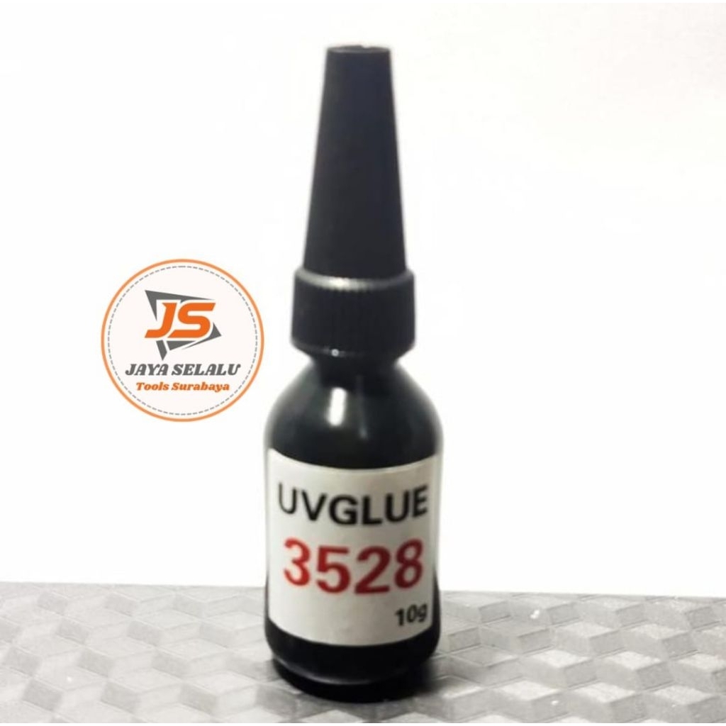 

Lem UV - Lem Kaca Super Bening Transparan - Lem Tataan Laser Botol Hitam (Perbiji)