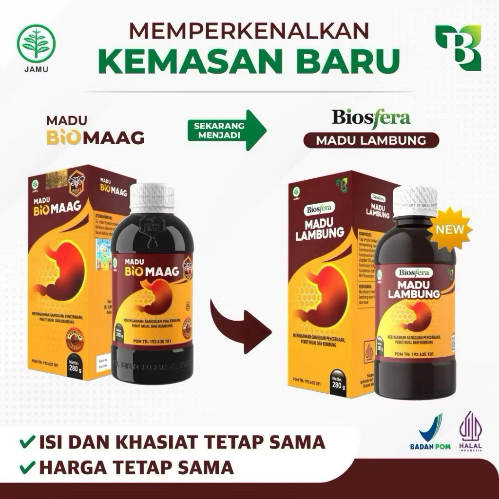 MADU BIOMAAG  ASLI ORIGINAL