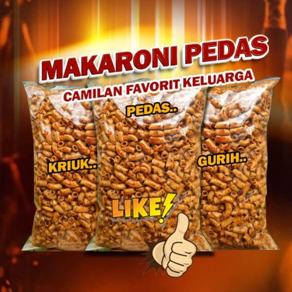 

Makaroni Cikruh Pedas Daun Jeruk 20rb Cemilan Sultan Cianjur Enak Gurih Renyah Kriuk Krispi Murah CO