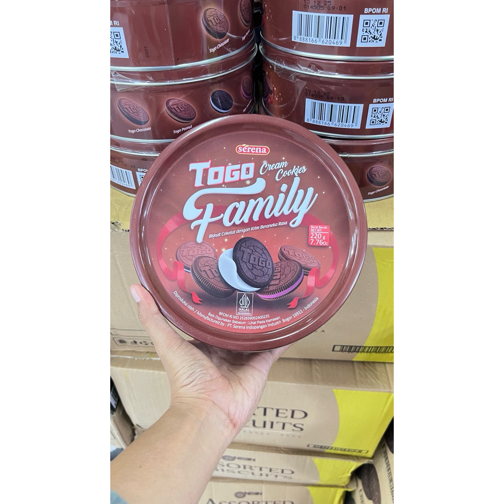 

Serena togo assorted kaleng 220gr (packing free bubblewarp)