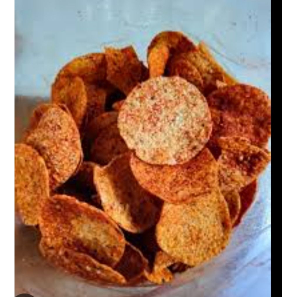 

keripik opak singkong bumbu balado 500 gr