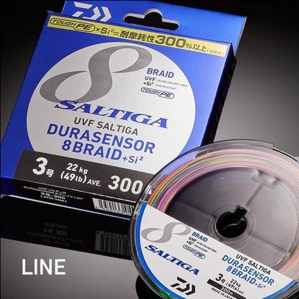 Senar PE DAIWA SALTIGA DURASENSOR X8+SI2 300M