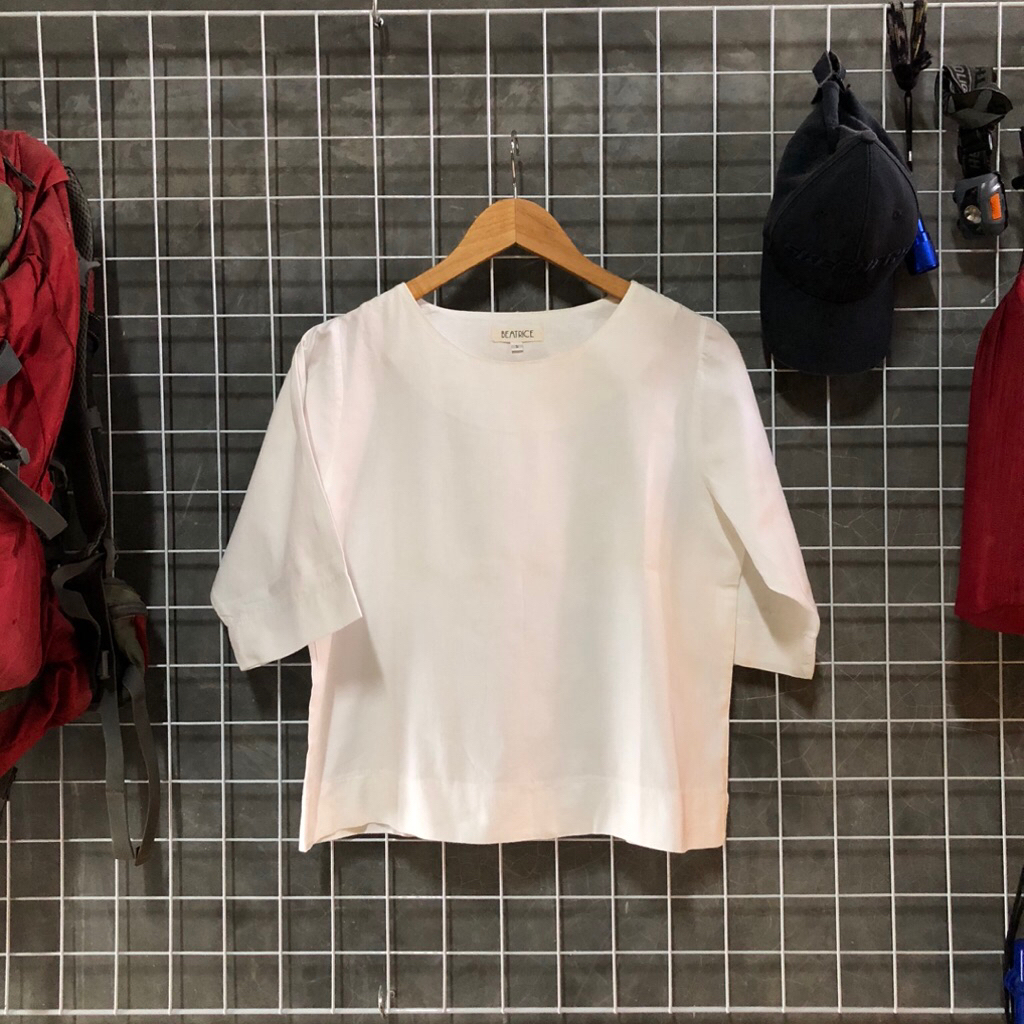 Baju Lengan Pendek (3/4) Wanita  | Short Sleeve Linen