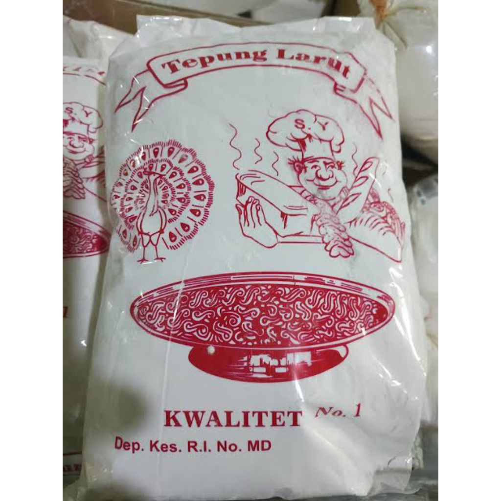 

tepung larut