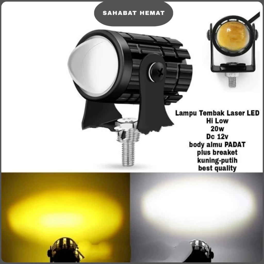 LAMPU SOROT MINI LED 12V DRIVING LIGHT PUTIH TERANG MINI LED DRIVING LAMP LAMPU TEMBAK MINI 12V