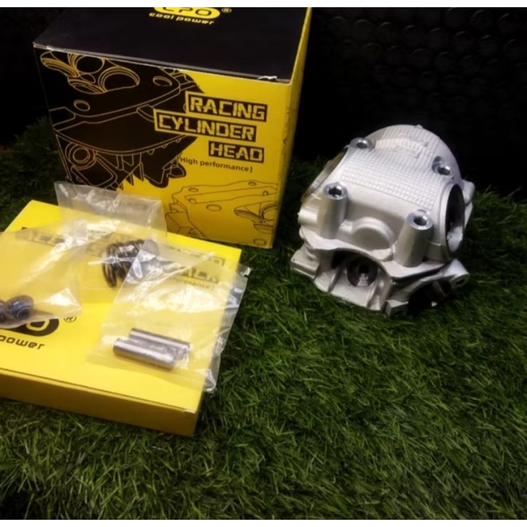 Cylinder Head Racing Mio 5TL Klep 24/28 CPO – Head Mio Bore Up Tarikan Enteng