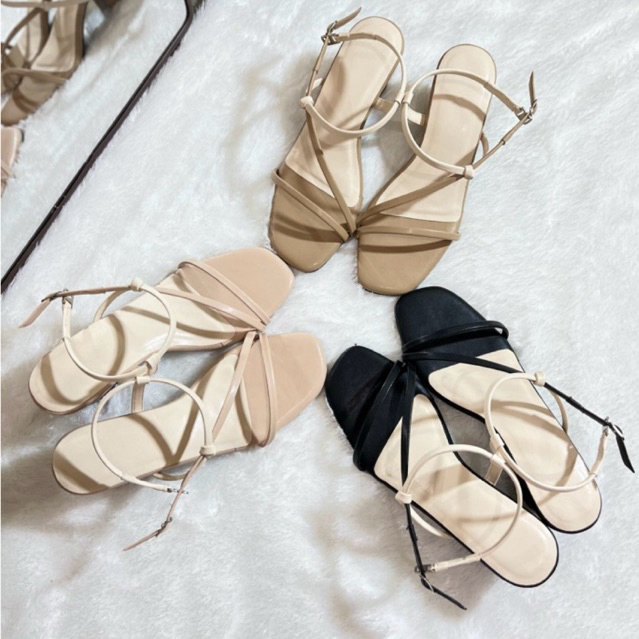 HANA HEELS/ Heels Wanita/ Sandal Wanita/ Heels korean style/ Heels strap/ Heels cantik elegan