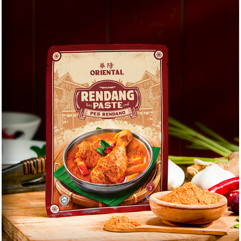 

ORIENTAL KOPI - RENDANG PASTA - Bumbu Rendang Ayam - Original Malaysia