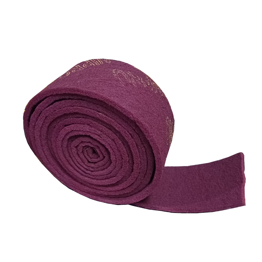 NON WOVEN HAND PAD 4 1/2 X 320 MAROON WIPRO (harga per meter)