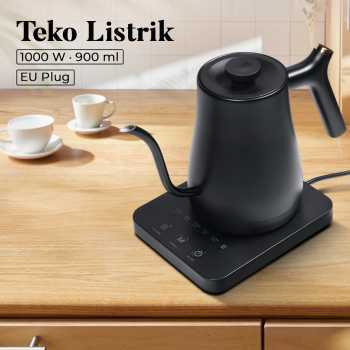 KBX Teko Pemanas Minuman Electric Kettle Stainless Steel 1000W 0.8L - 0805-WD