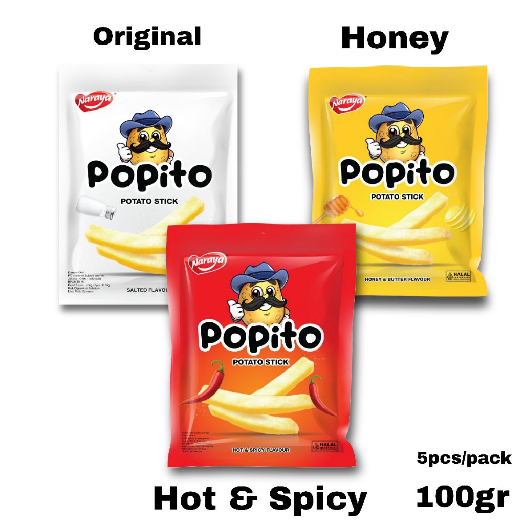 

Popito Kentang Garing 100g