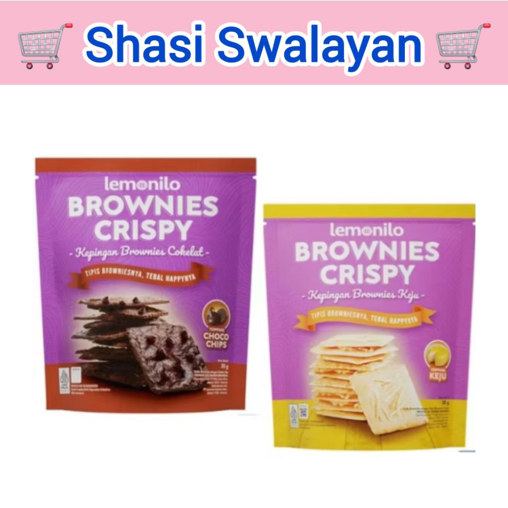 

LEMONILO Brownies Crispy Kecil 35 gram