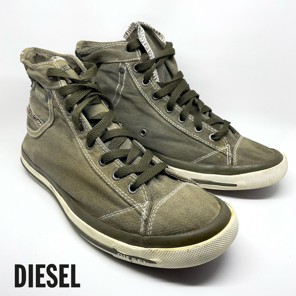 Sepatu Diesel Denim  Exposure 1 Size 42 Pria Second