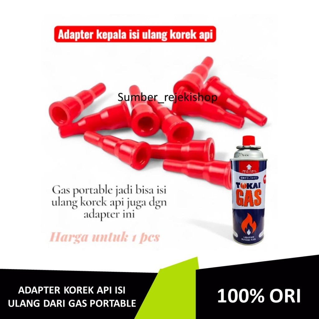 alat isi ulang korek api dari gas kaleng portabel