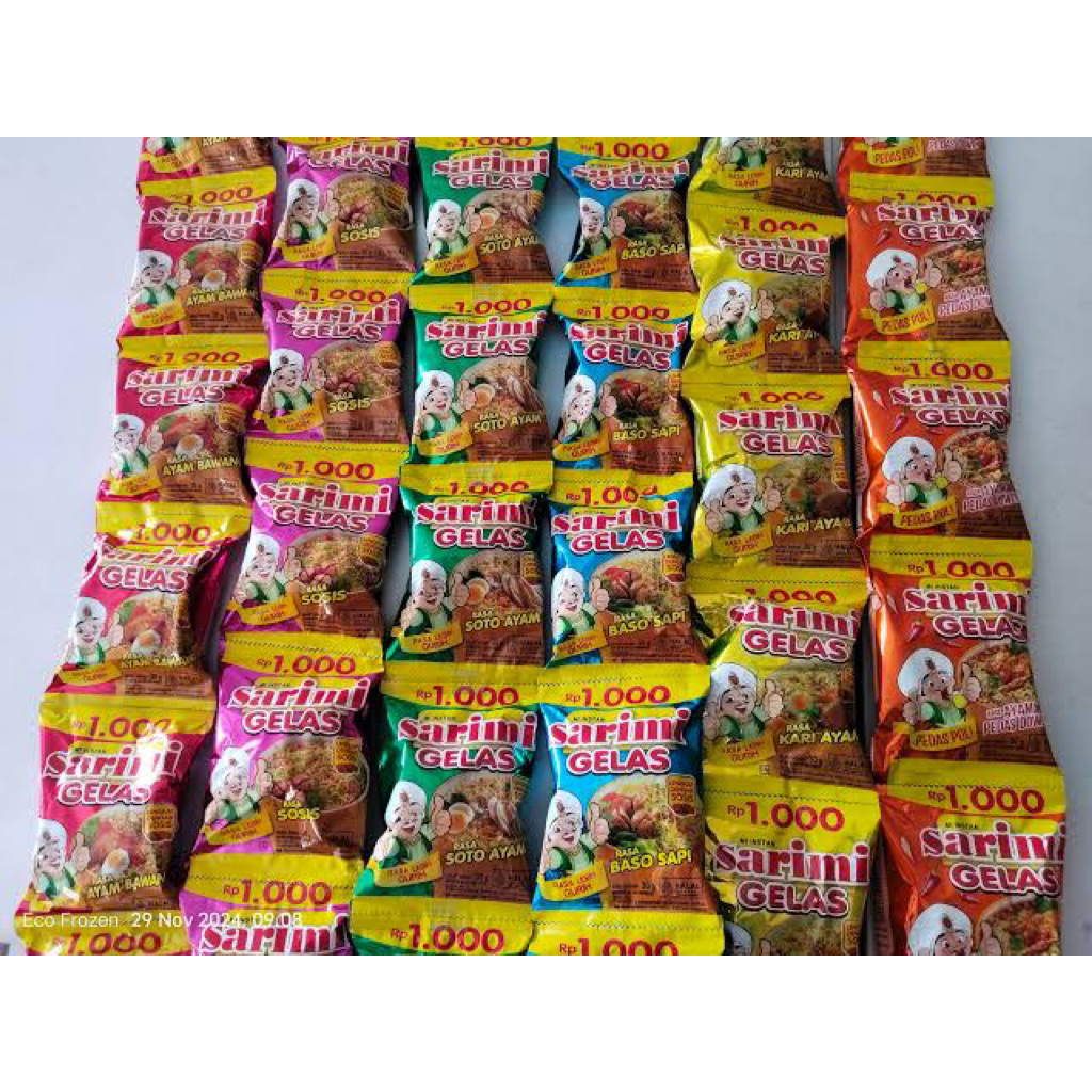 

Sarimi Gelas 1renteng/10pcs