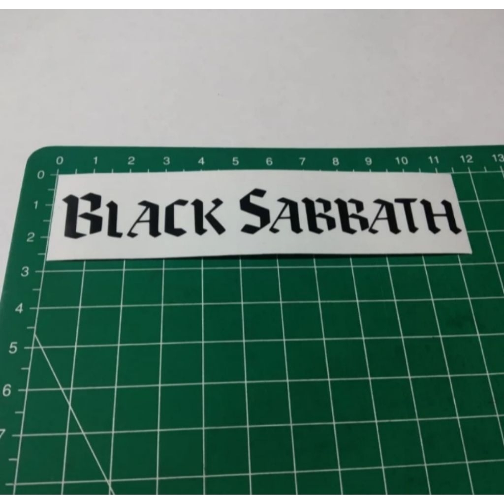

stiker cutting black sabbath