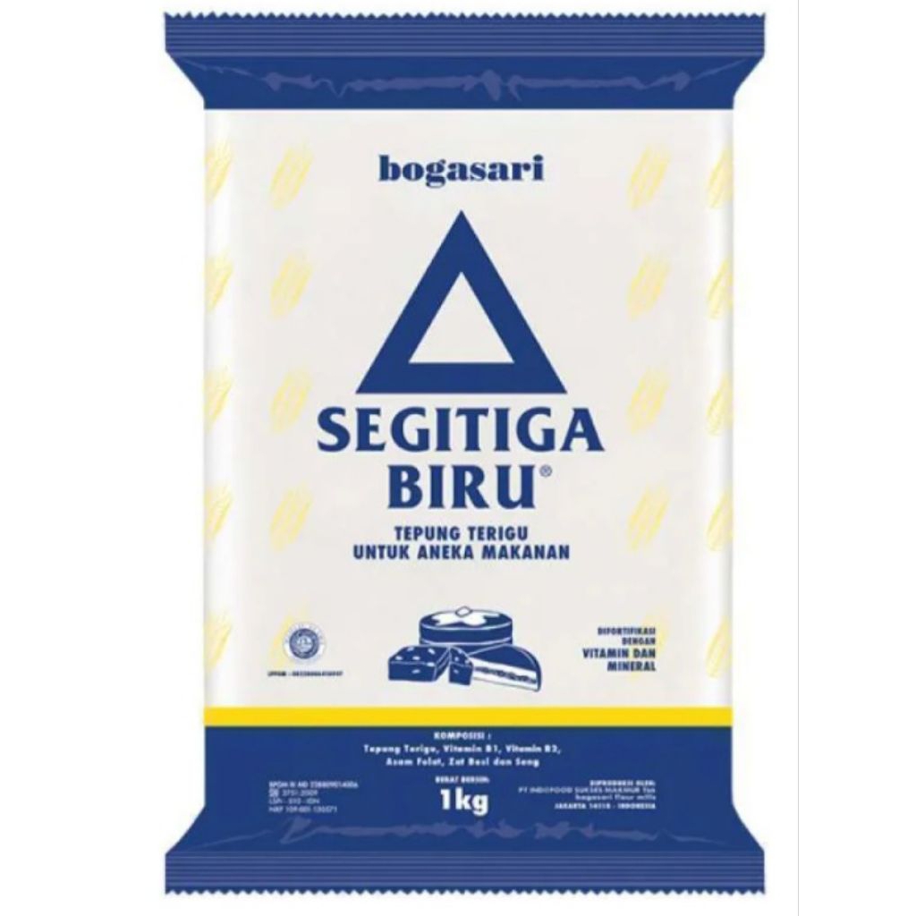 

Terigu Segitiga Biru kemasan 1 kg