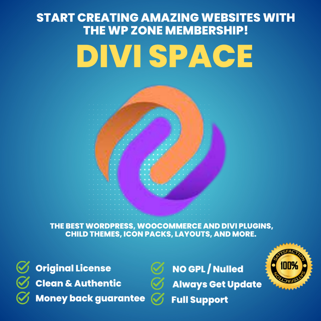 Divi Space Lifetime Membership
