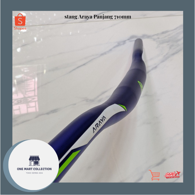 Handlebar/Stang Semi Flat Araya os 31.8