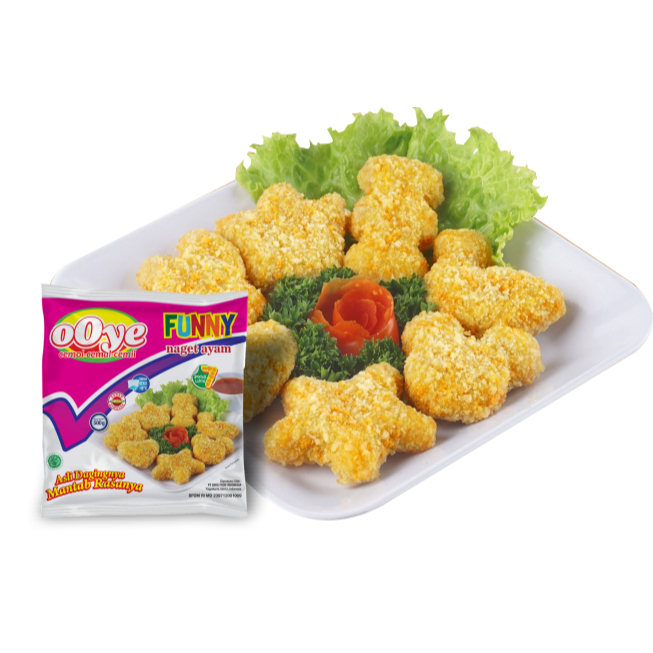 

Ooye Naget Ayam Funny 250gr