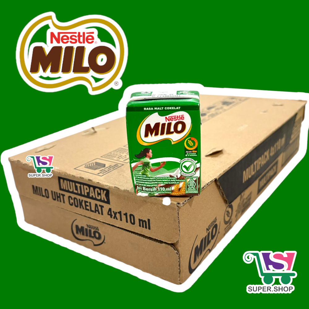 

Nestle MILO UHT Susu Cokelat 110 ML KARTON / DUS (isi 36 pcs)