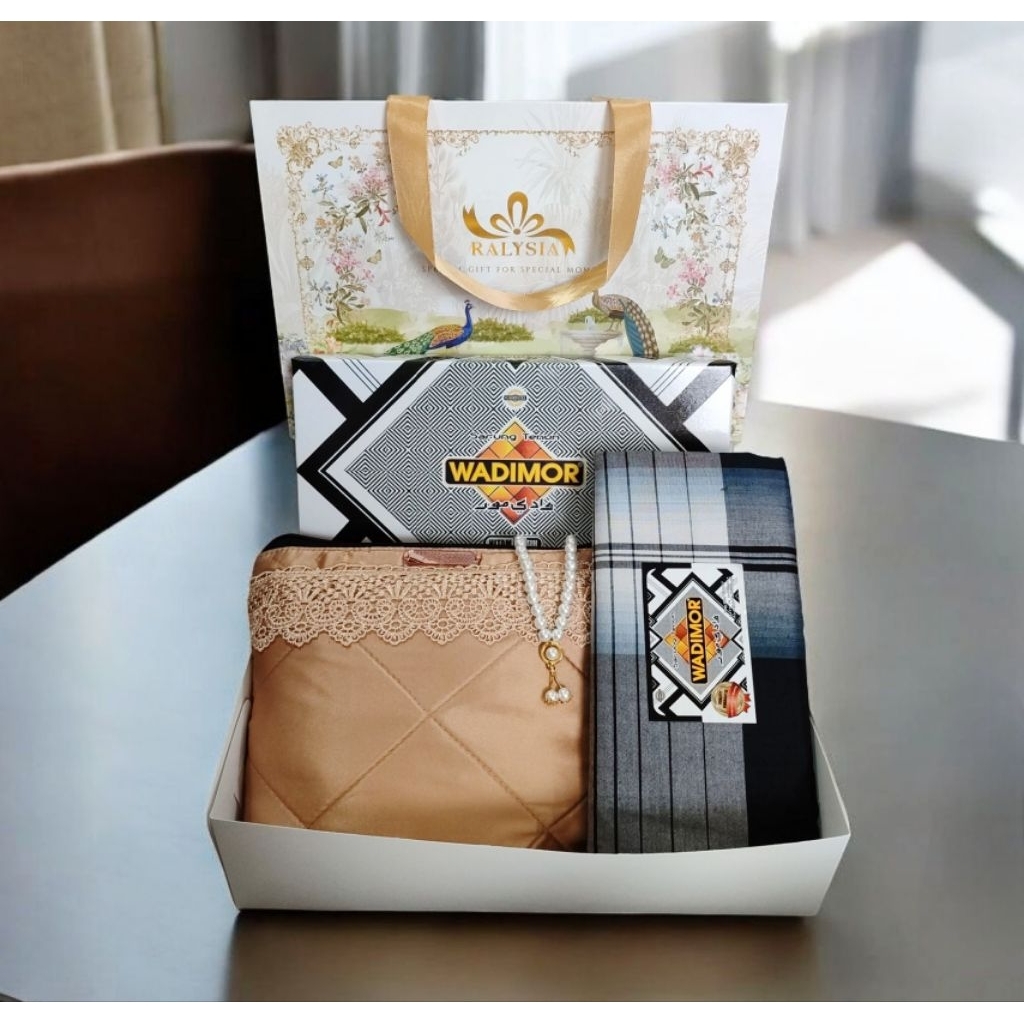 TERMURAH Hampers Set Mukena Hampers Mukena Set Seserahan Pernikahan Alat Sholat Mukena Sajadah