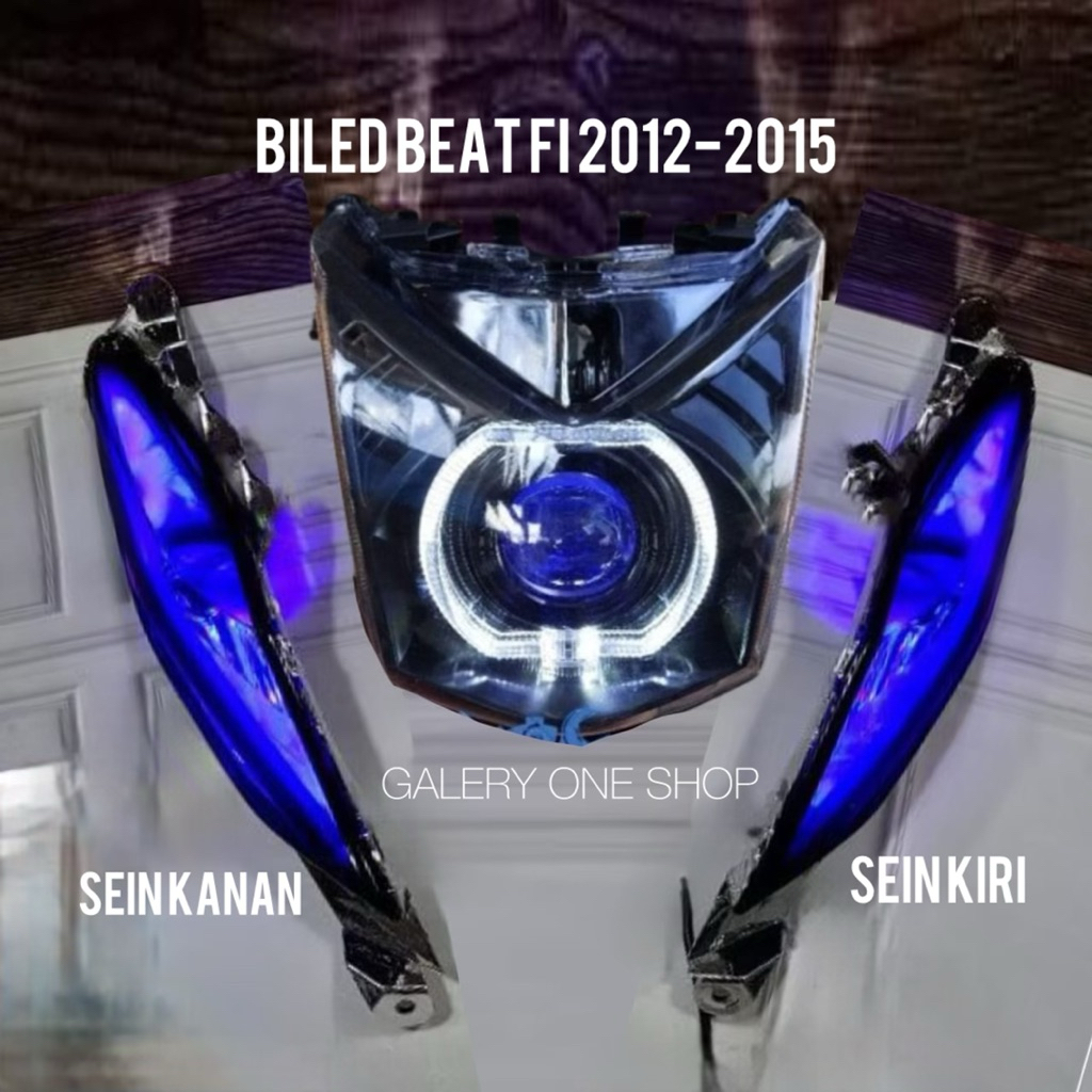 Lampu Biled Beat Fi 2012-2015 set lampi Sen alis running