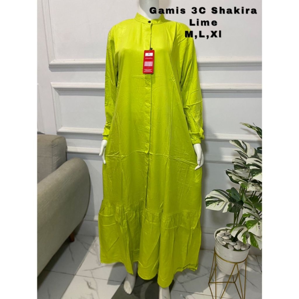 GAMIS WANITA POLOS KATUN PREMIUM THREE COINS / 3COINS / 3C BRANDED MATAHARI ANZ338