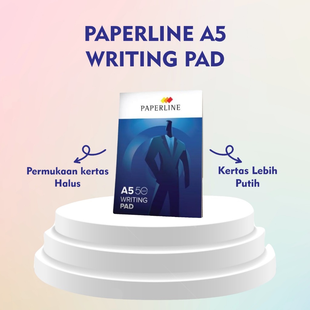PAPERLINE REPORT PAD A5-240/Paperline A5 Notepad Note Paperline/Buku Block Note / Notepad Paperline 