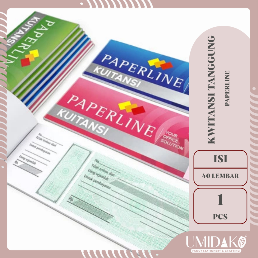

[UMIDAKO] KWITANSI PAPERLINE TANGGUNG 40 LEMBAR