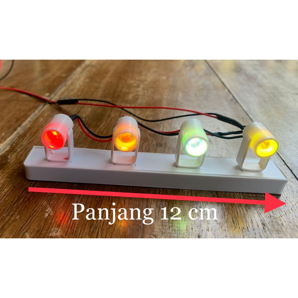 Jlelectro Lighting Beam/Lampu Head Beam Rgb Miniatur Sound Horeg Mini Lampu 5 Mm