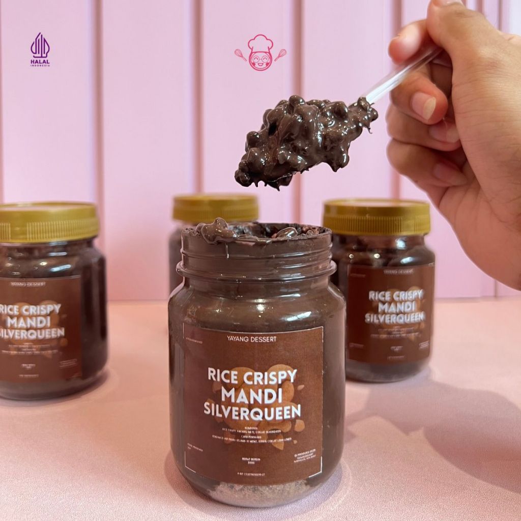 

Rice Crispy Mandi SILVERQUEEN, Kacang Mede Food Chocolate