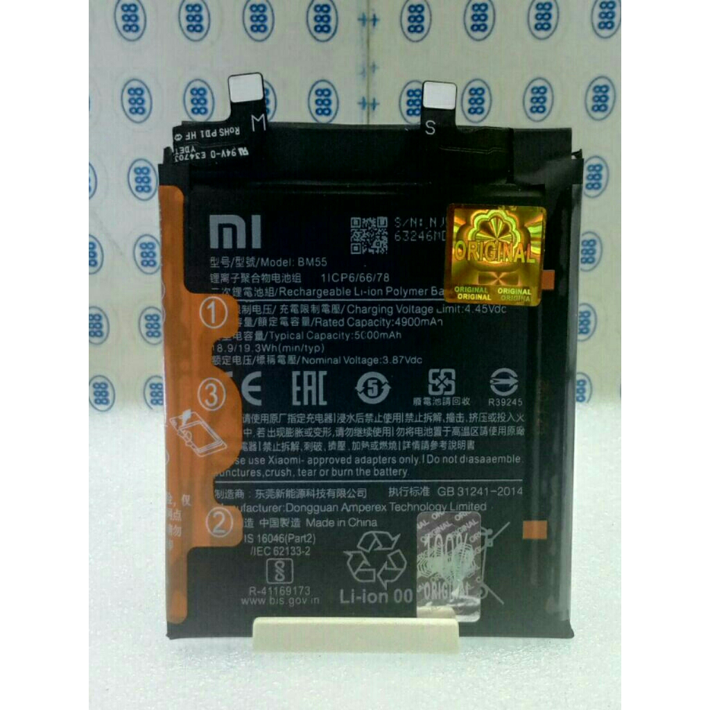 baterai batre xiaomi mi 11 pro bm55 mi 11 ultra bm 55 original
