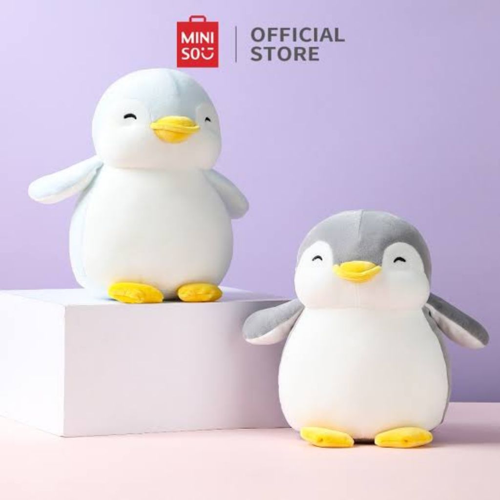 COD Boneka Miniso Penguin Plush Toy Miniso Boneka Penguin