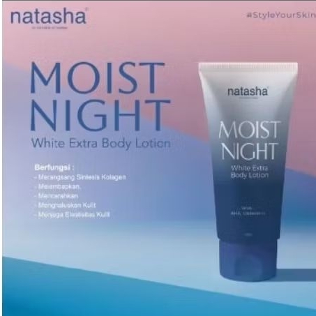 moist night white extra body lotion natasha by dr fredi setyawan