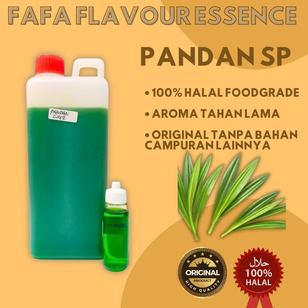 

Essen flavour essence pandan hijau super premium