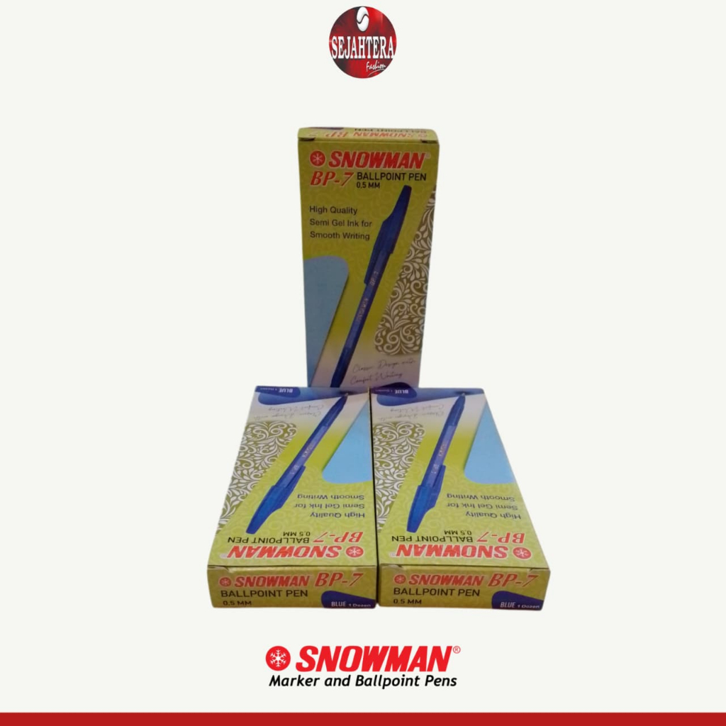 

Ballpoint Pen BP-7 0.5mm Biru