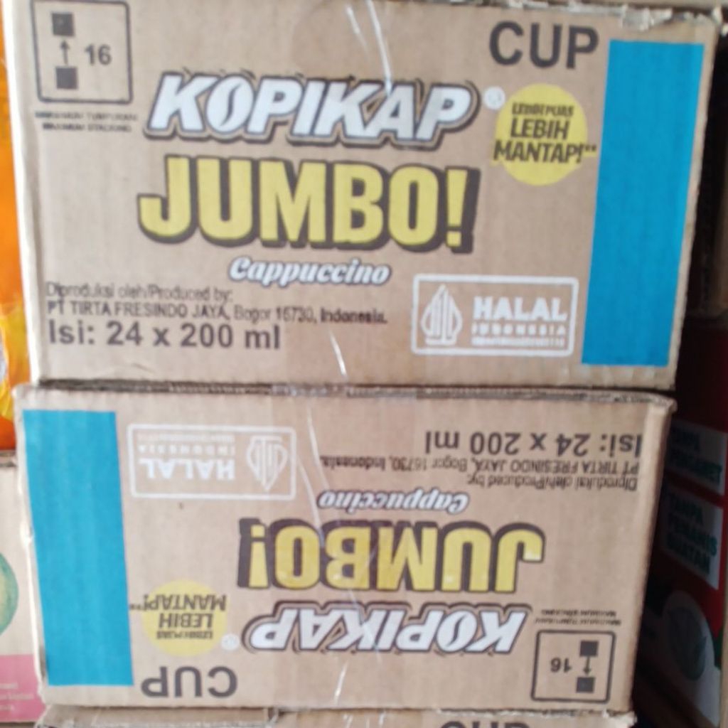 

Minuman Kopikap jumbo 2k /ds